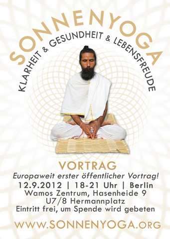 Sonnenyoga-vortrag in Berlin